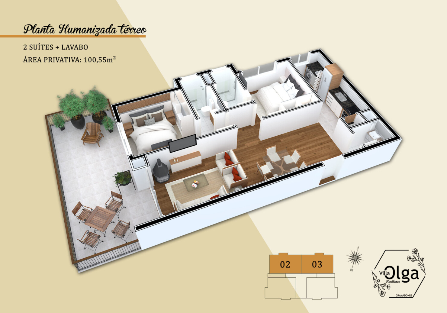 planta A NS em números